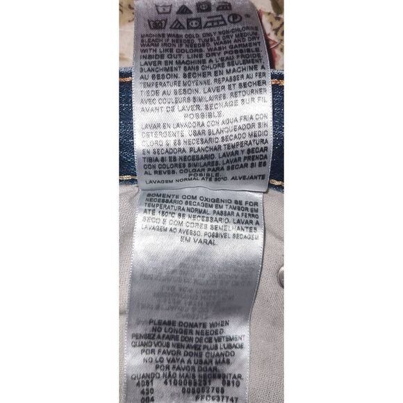 Levi's 505 Red Tag Straight Fit jeans Medium wash 34 x 32 See description - Picture 5 of 7